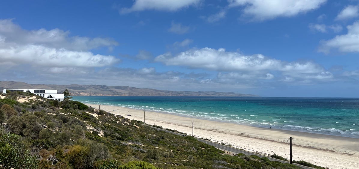 Aldinga or most other beaches are also just fine